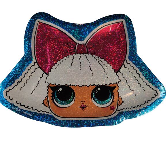 LOL Surprise 7" Plates Party Supplies Girls Birthday 2 packs of 8, 16 Total - Picture 5 of 6